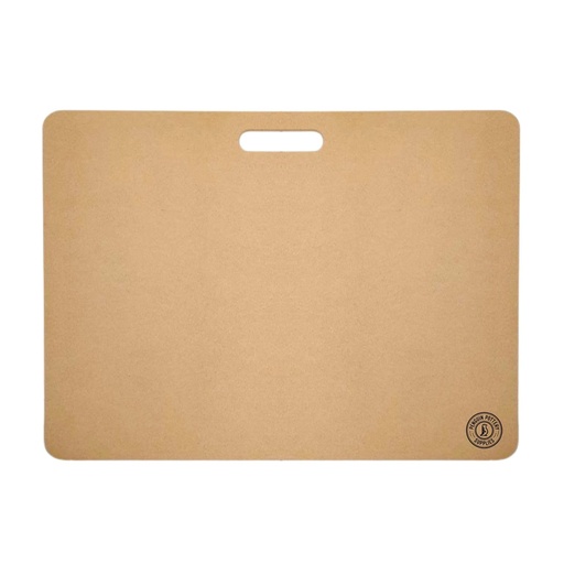 [PP-TL-BOARD-18x24] Penguin Pottery - Portable Clay Wedging Board with ONE Handle / Large (18" x 24")