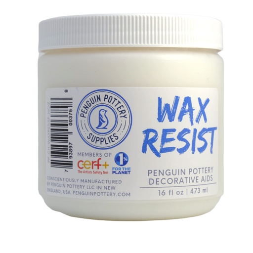 [PP-CH-WAXRESIST-16OZ] Penguin Pottery - Wax Resist (Pint | 16 fl oz | 473 ml)