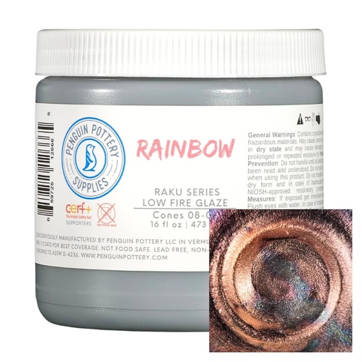 [PP-GZ-RAKU-1511] Finished Product - Raku Series - Rainbow