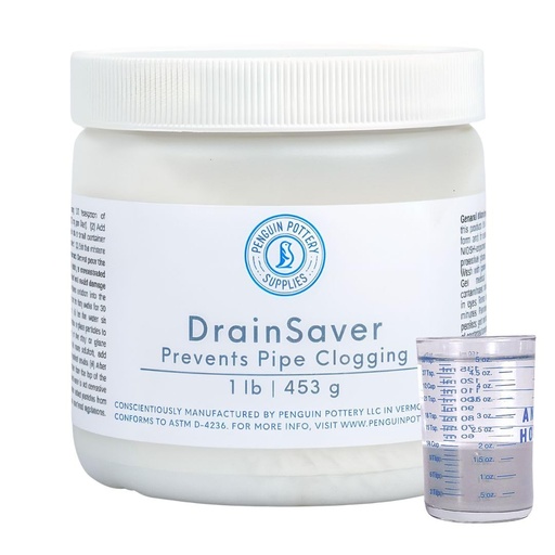 [PP-CH-DSAVER-1LB] Penguin Pottery - DrainSaver (1 lb | 453 g)